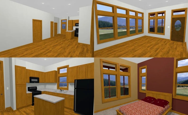 24x30-Small-House-3d-1-Bedroom-1-Bath-720-sq-ft-PDF-Floor-Plan-interior
