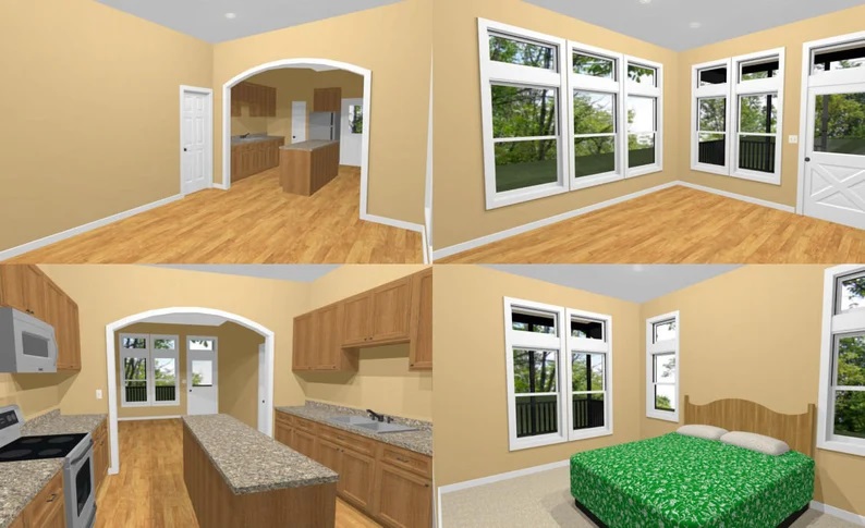 24x30-Small-House-3d-1-Bedroom-1-Bath-768-sq-ft-PDF-Floor-Plan-interior