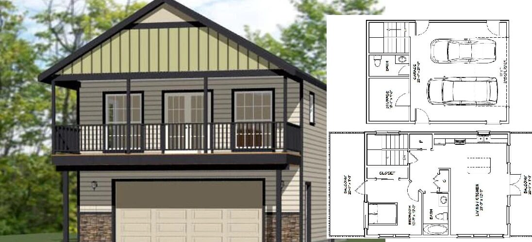 24×32 House Layout Plan 830 sq ft PDF Floor Plan