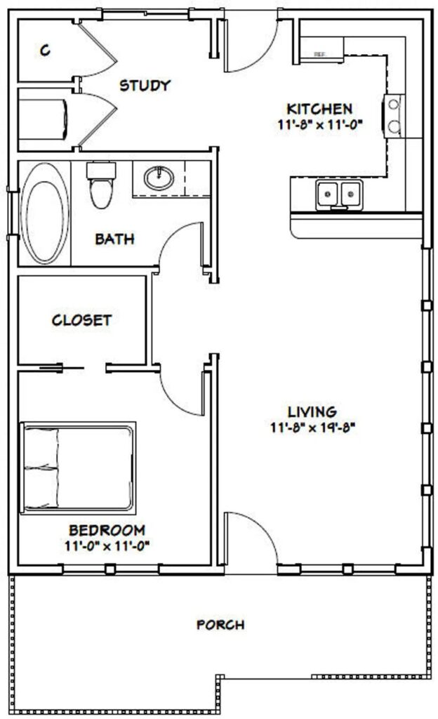 24x32-House-Plans-3d-1-Bedroom-1-Bath-768-sq-ft-PDF-Floor-Plan-layout-plan