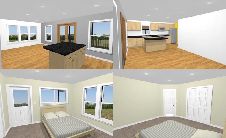 24x32-House-Plans-Design-1-Bedroom-1.5-Bath-830-sq-ft-PDF-Floor-Plan-interior