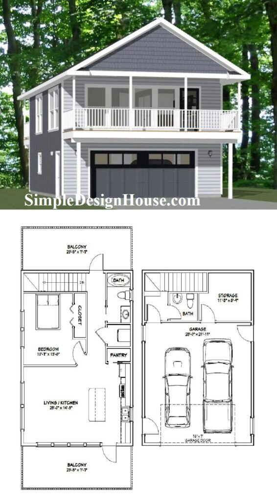 24x32-Simple-3d-House-Plan-1-Bedroom-1.5-Bath-851-sq-ft-PDF-Floor-Plan-3d