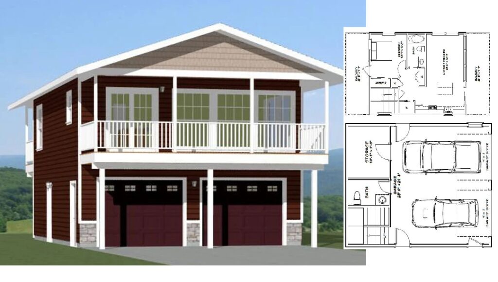 24x32-Simple-Small-House-Plans-1-Bedroom-1.5-Bath-830-sq-ft-PDF-Floor-Plan-Cover