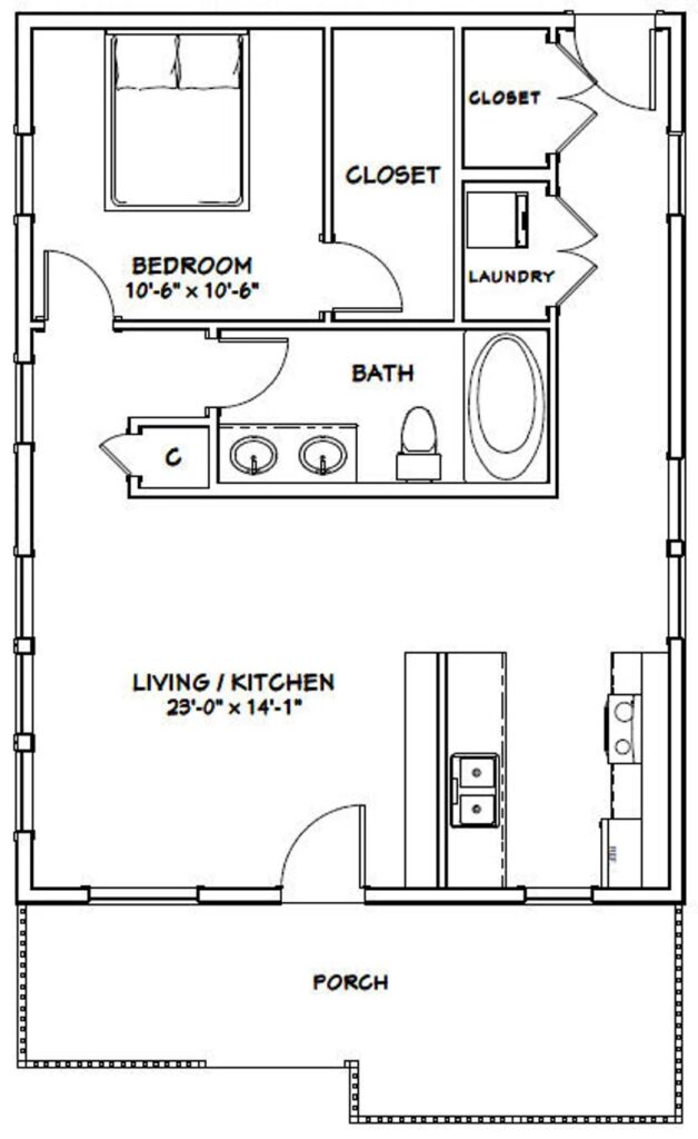 24x32-Small-Floor-Plans-1-Bedroom-1-Bath-768-sq-ft-PDF-Floor-Plan-layout-plan
