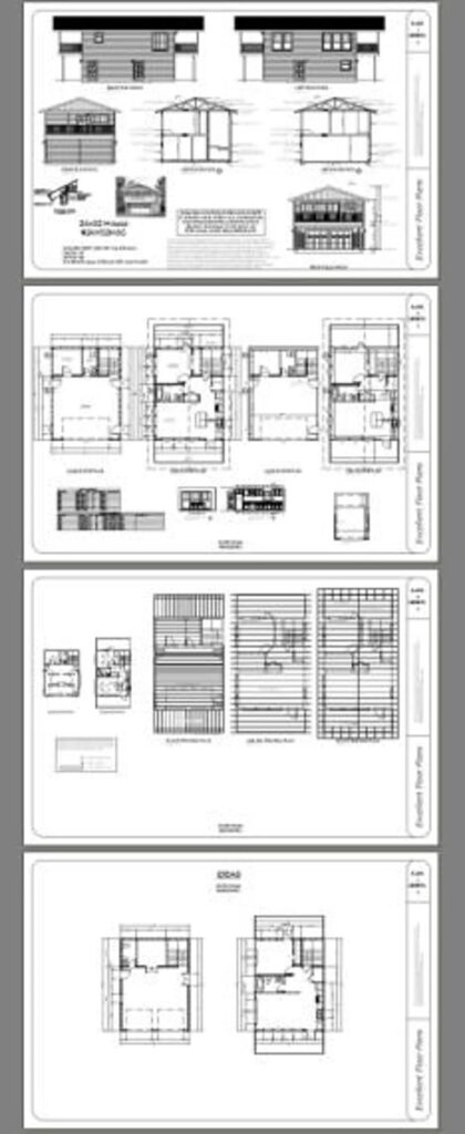 24x32-Tiny-3d-House-Plan-1-Bedroom-1.5-Bath-830-sq-ft-PDF-Floor-Plan-all