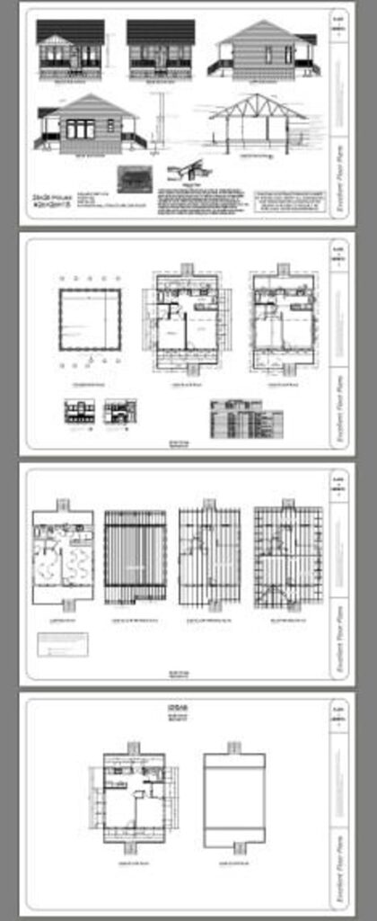 26x26-Simple-House-Design-1-Bedroom-1-Bath-676-sq-ft-PDF-Floor-Plan-all-1