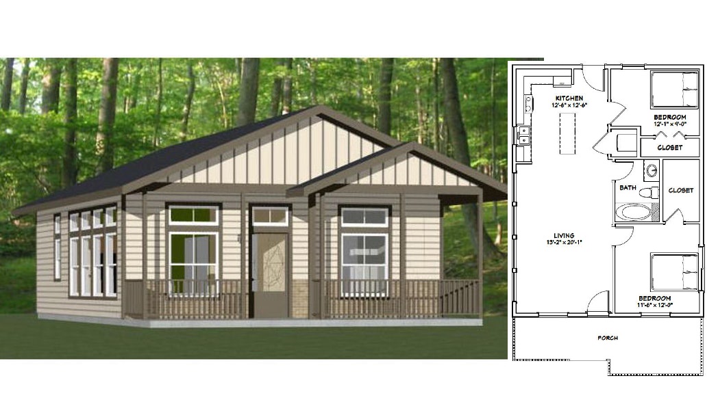 26x34-House-Design-3d-2-Bedroom-1-Bath-884-sq-ft-PDF-Floor-Plan-Cover