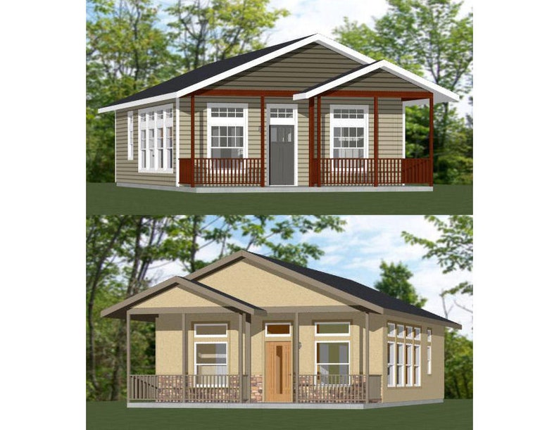 26x34-Small-House-Plans-1-Bedroom-1-Bath-884-sq-ft-PDF-Floor-Plan