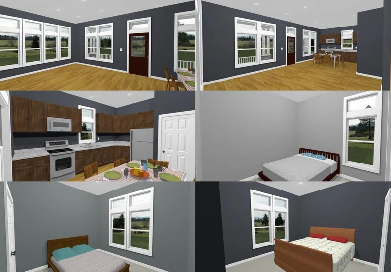 30x40-House-Design-Plans-3-Bedrooms-2-Baths-1200-sq-ft-PDF-Floor-Plan-interior-3d