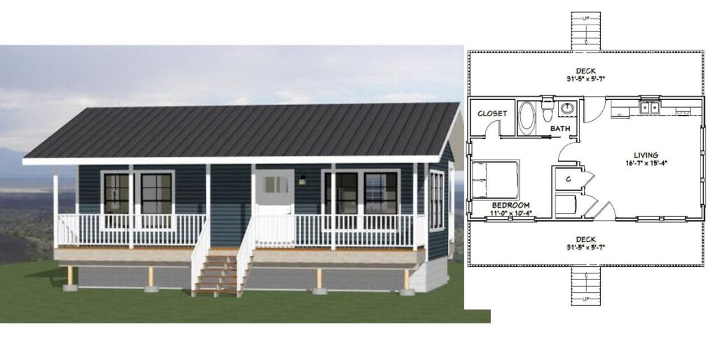 32x16-Small-Design-Plan-1-Bedroom-1-Bath-512-sq-ft-PDF-Floor-Plan-Cover