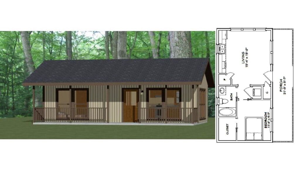 32x16-Small-House-Design-1-Bedroom-1-Bath-512-sq-ft-PDF-Floor-Plan-Cover