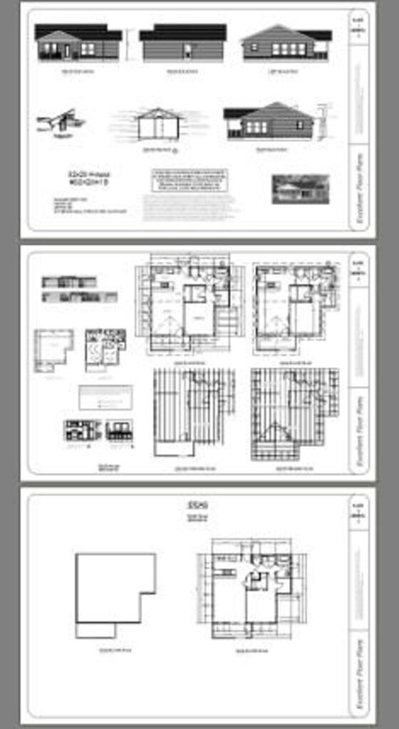 32x28-Small-House-3d-1-Bedroom-1-Bath-824-sq-ft-PDF-Floor-Plan-all