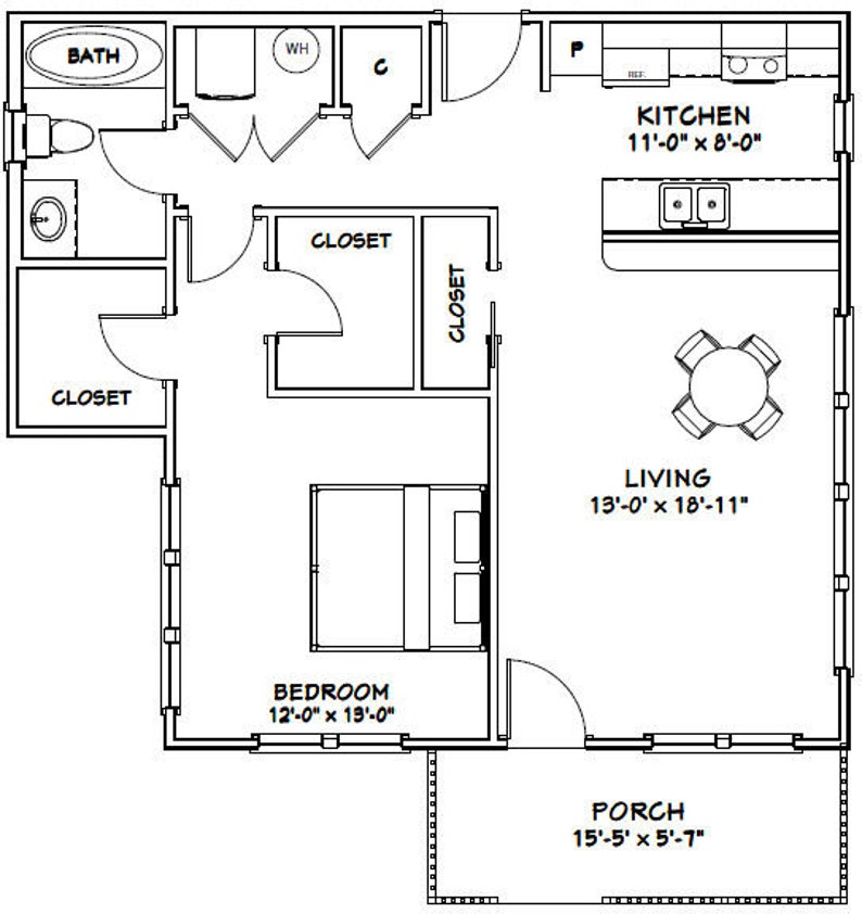 32x28-Small-House-Plans-1-Bedroom-1-Bath-824-sq-ft-PDF-Floor-Plan-layout-plan