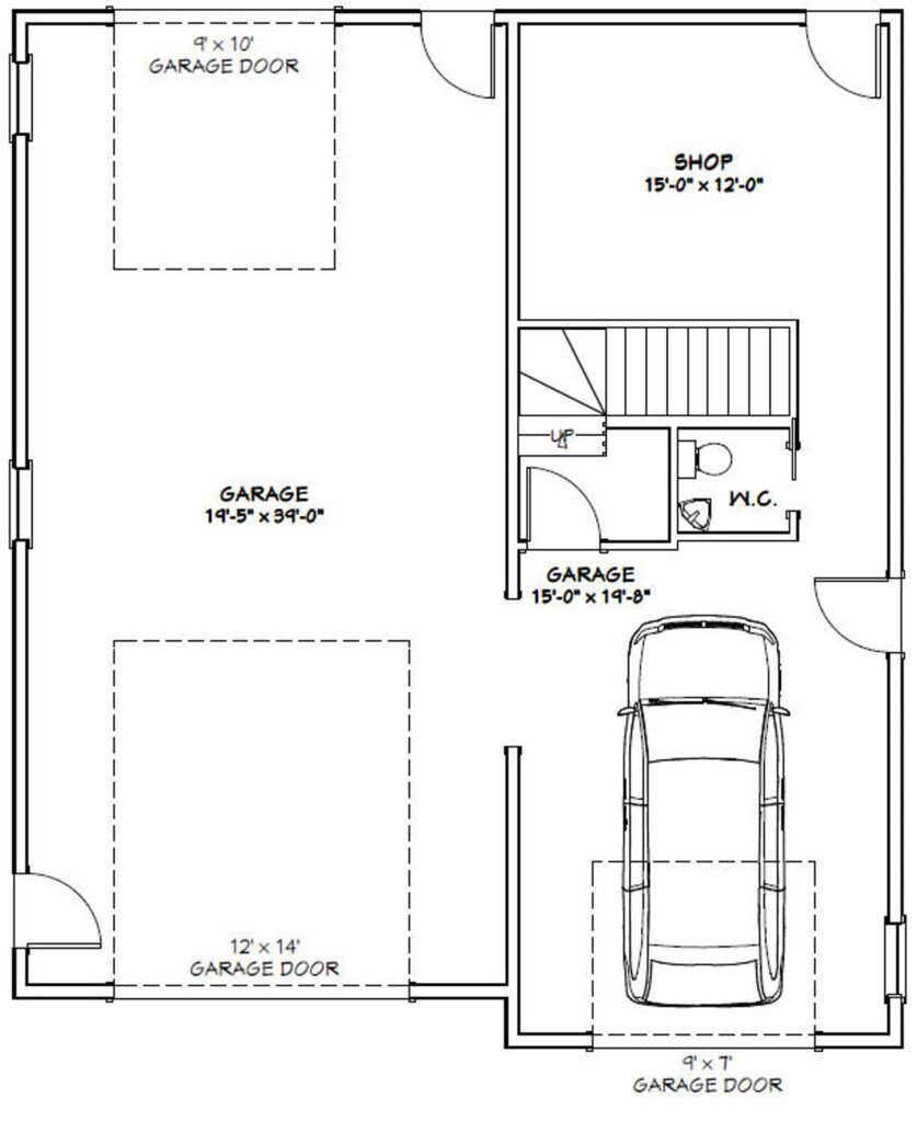 36x42-House-Design-Plan-1-Bedroom-1.5-Bath-853-sq-ft-PDF-Floor-Plan-ground-floor