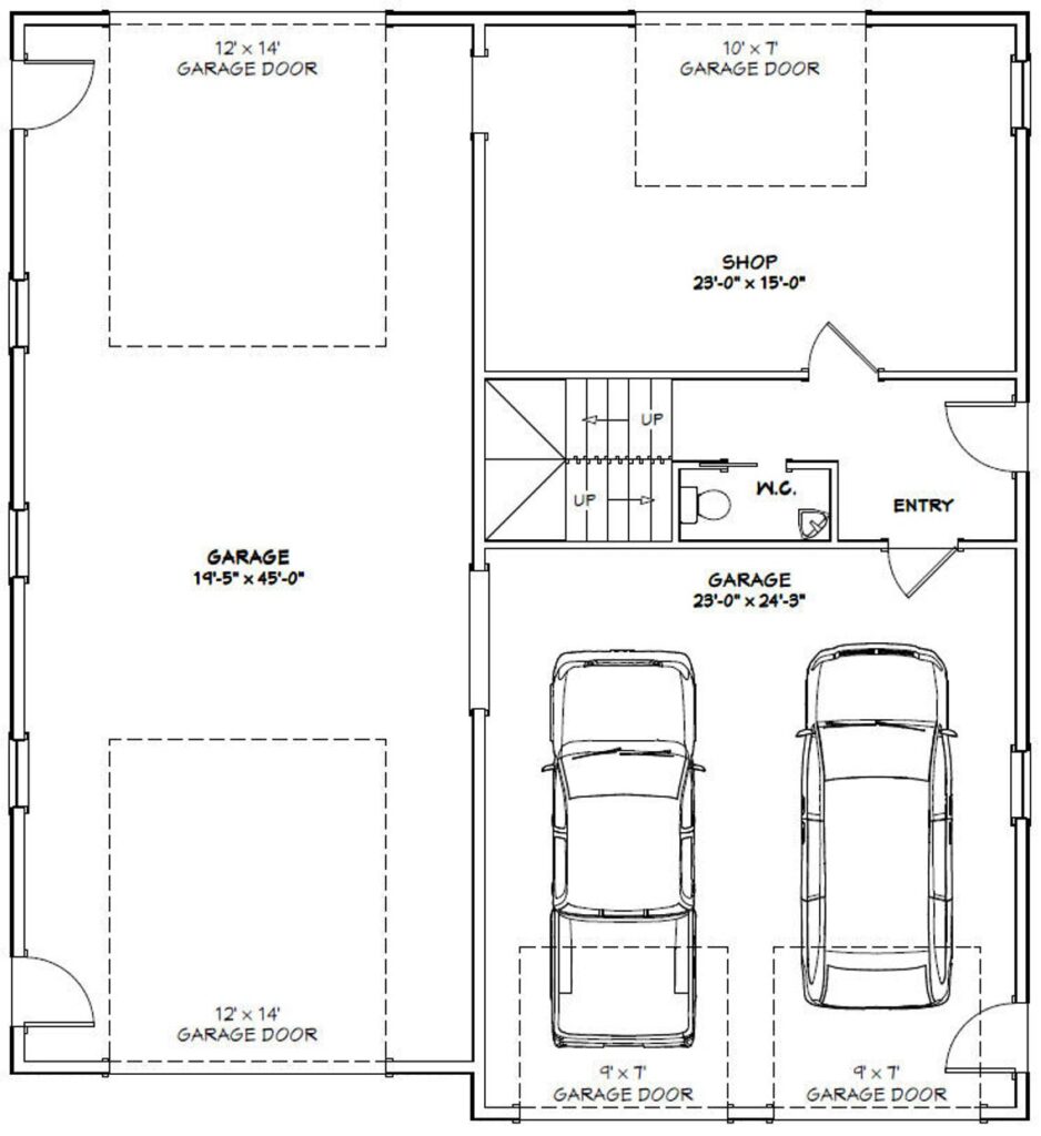 44x48-Small-House-Plan-1-Bedroom-1.5-Bath-1645-sq-ft-PDF-Floor-Plan-layout-plan