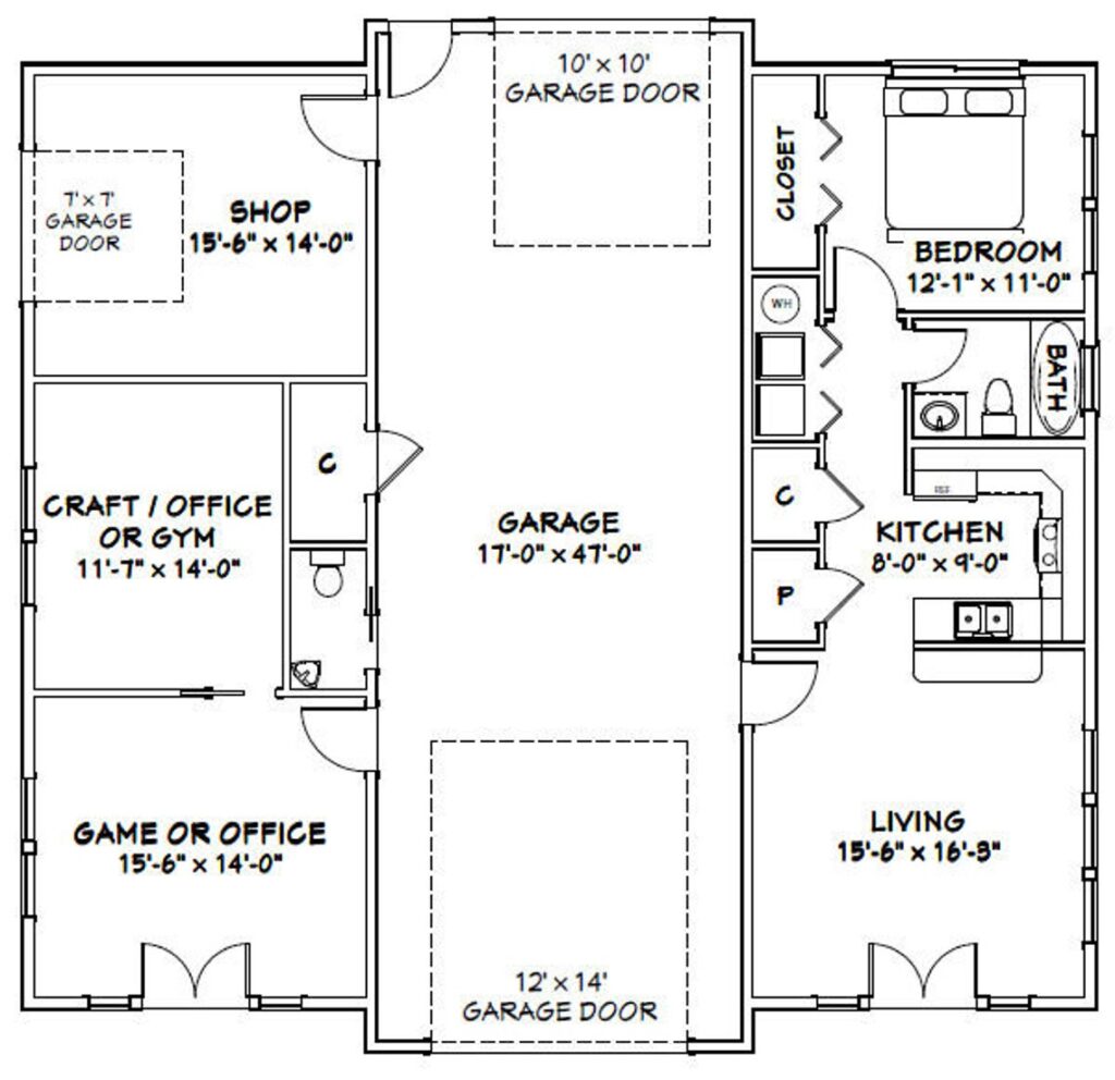 50x48-1-RV-Garage-Plan-1-Br-1.5-Ba-PDF-Floor-Plan-2274-sq-ft-floor-plan