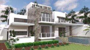 House Plans Design 10x16 M 33x43 Feet 3 Bedrooms PDF Full Plan Right