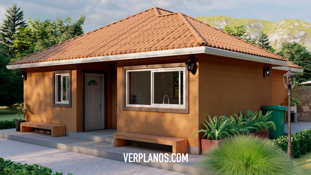 Small-House-Plan-10x16-Meter-3-Beds-2-Bath-Free-Download